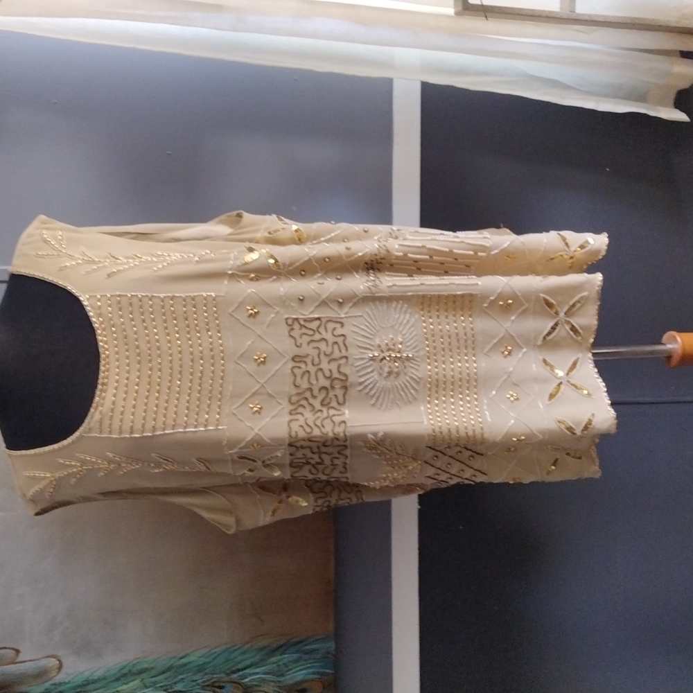 Vintage Beaded Top